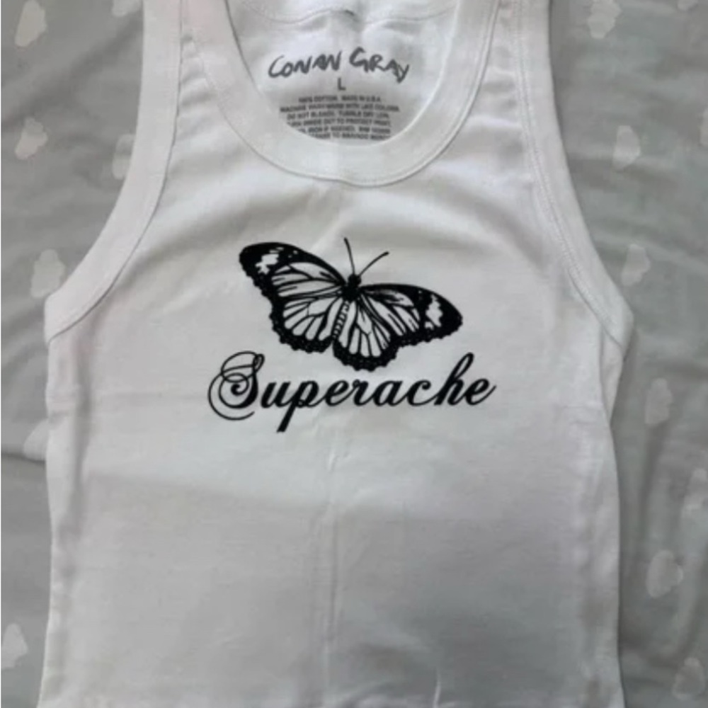 Conan Gray Superache top (SMALL THE PHOTO IS NOT MINE) Signed Conan’s Bestfriend